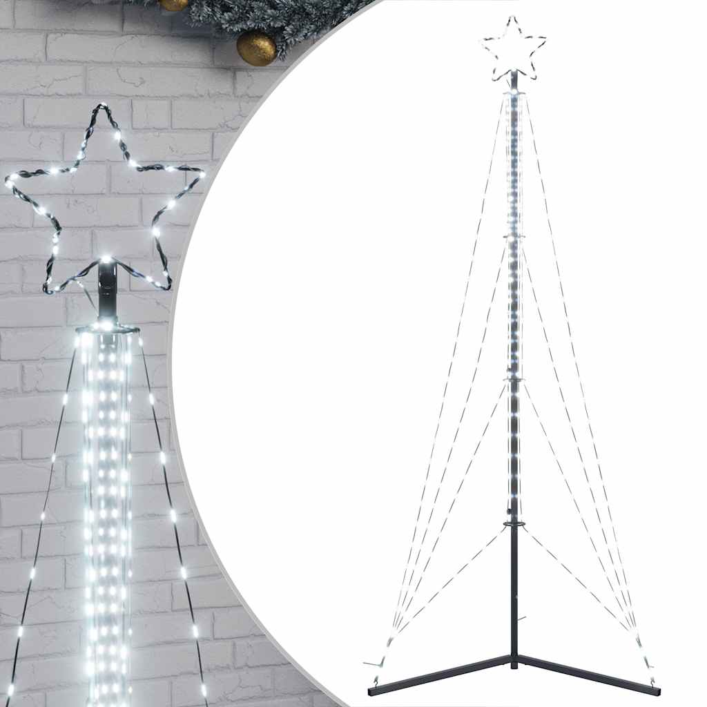 LED božićno drvce 483 LED hladno bijele 240 cm