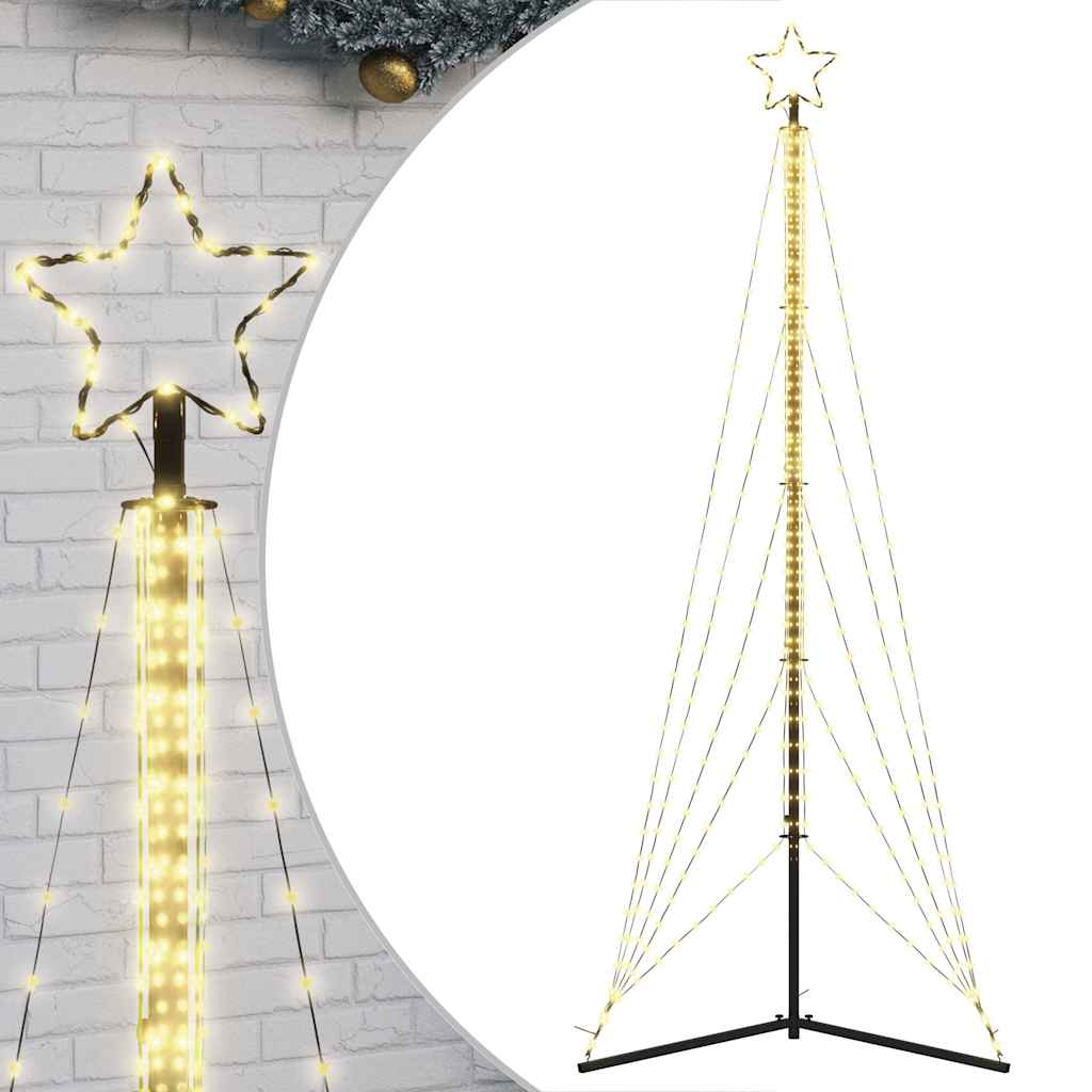 LED božićno drvce 525 LED toplo bijelo 302 cm
