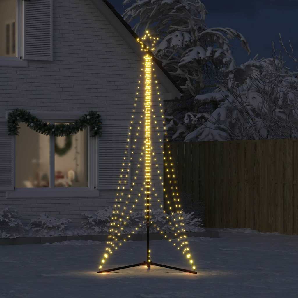 LED božićno drvce 525 LED toplo bijelo 302 cm