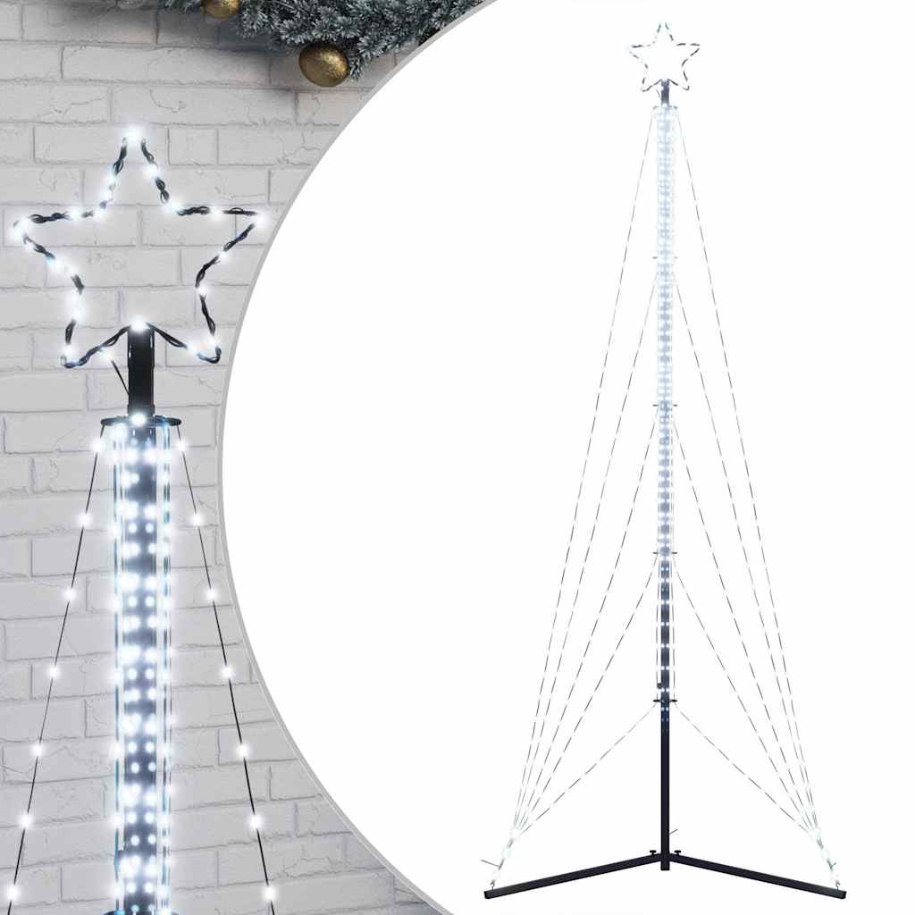 LED božićno drvce 525 LED hladno bijelo 302 cm