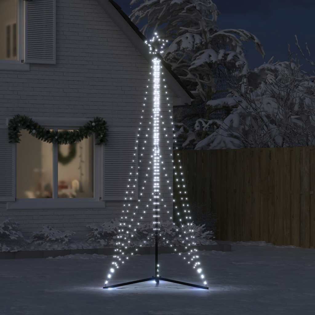 LED božićno drvce 525 LED hladno bijelo 302 cm