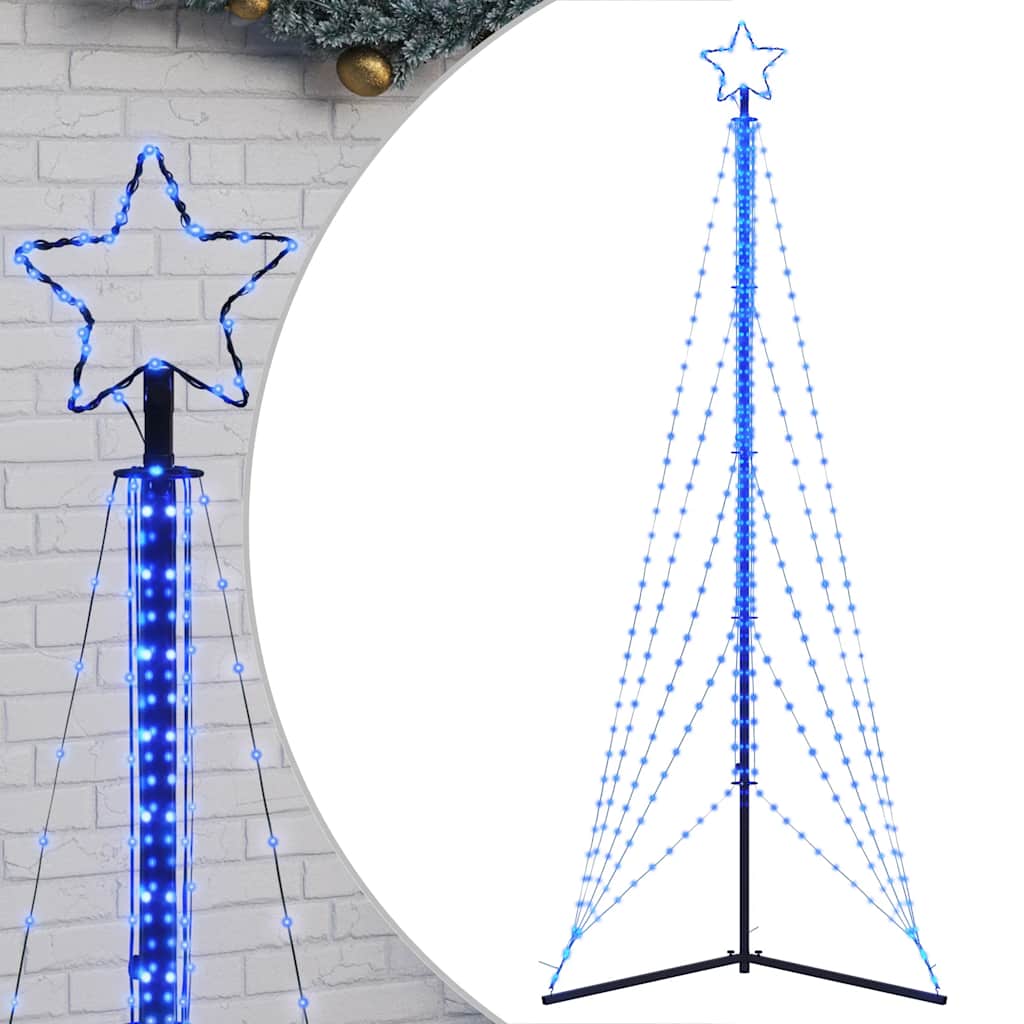 LED božićno drvce 525 LED dioda plavo 302 cm