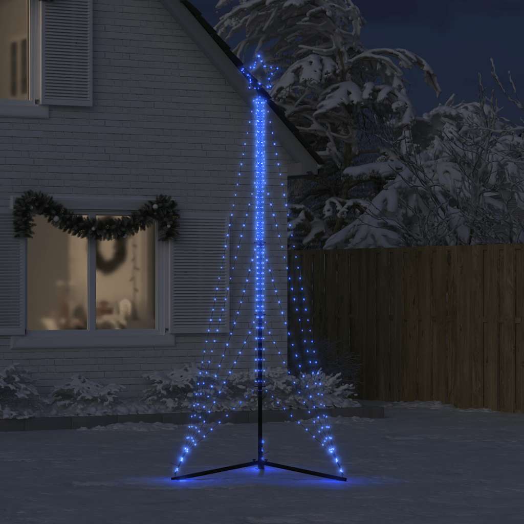 LED božićno drvce 525 LED dioda plavo 302 cm