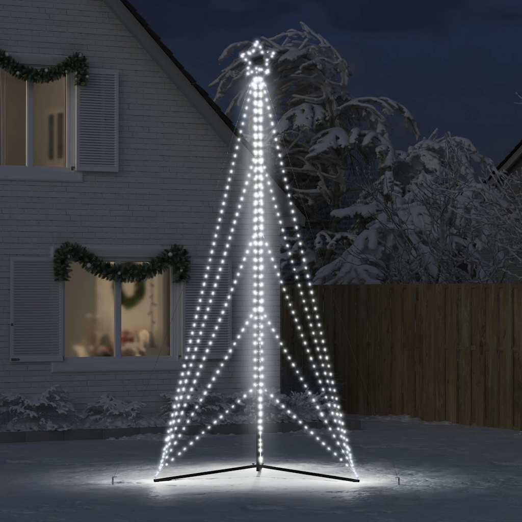 LED božićno drvce 615 LED hladno bijelo 404,5 cm