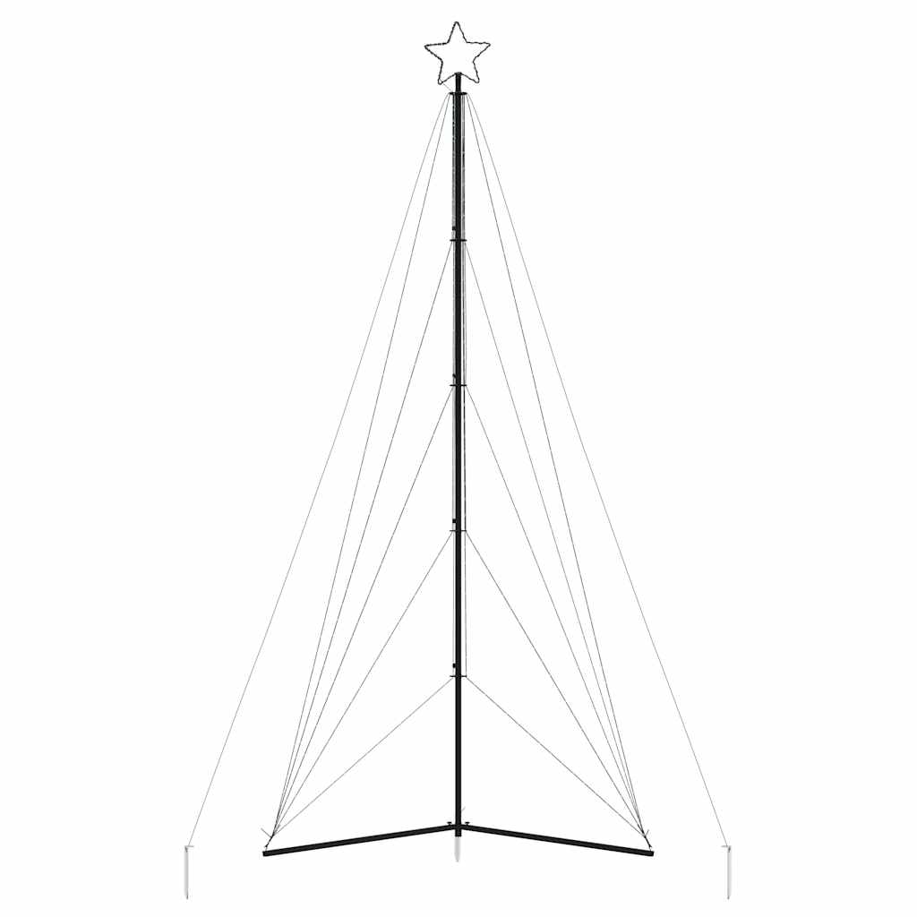LED božićno drvce 615 LED hladno bijelo 404,5 cm