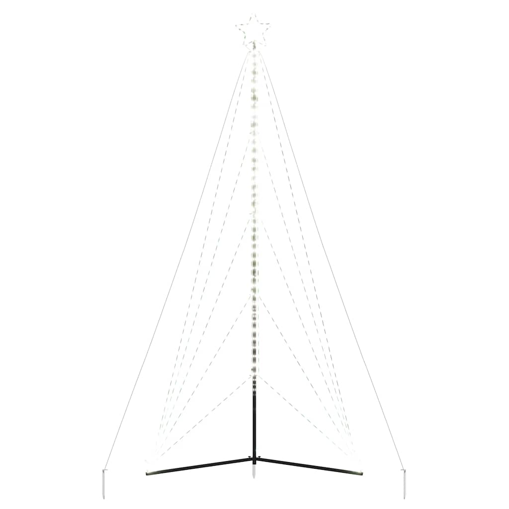 LED božićno drvce 615 LED hladno bijelo 404,5 cm