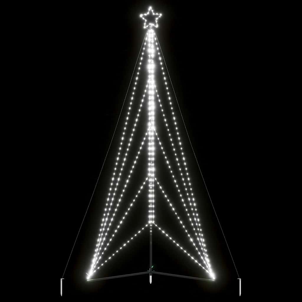 LED božićno drvce 615 LED hladno bijelo 404,5 cm