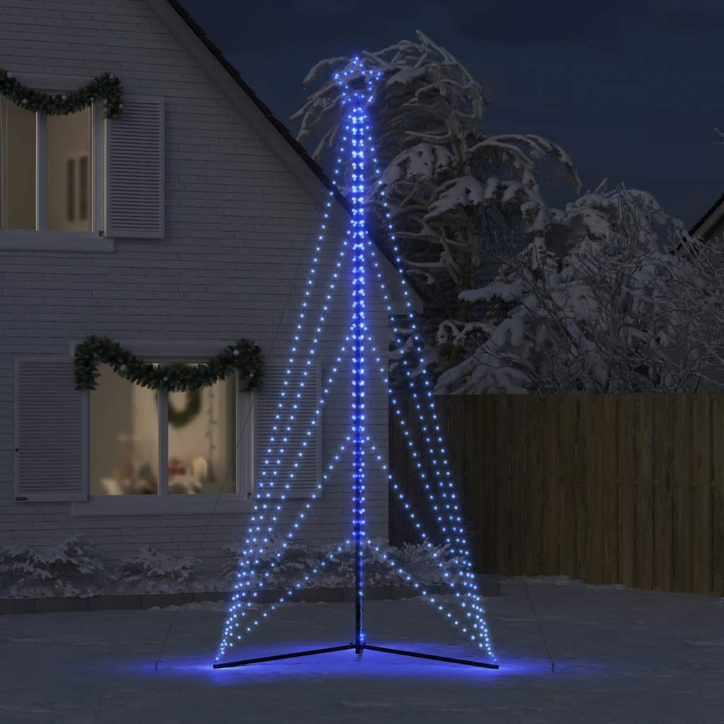 LED božićno drvce 615 LED dioda plavo 404,5 cm