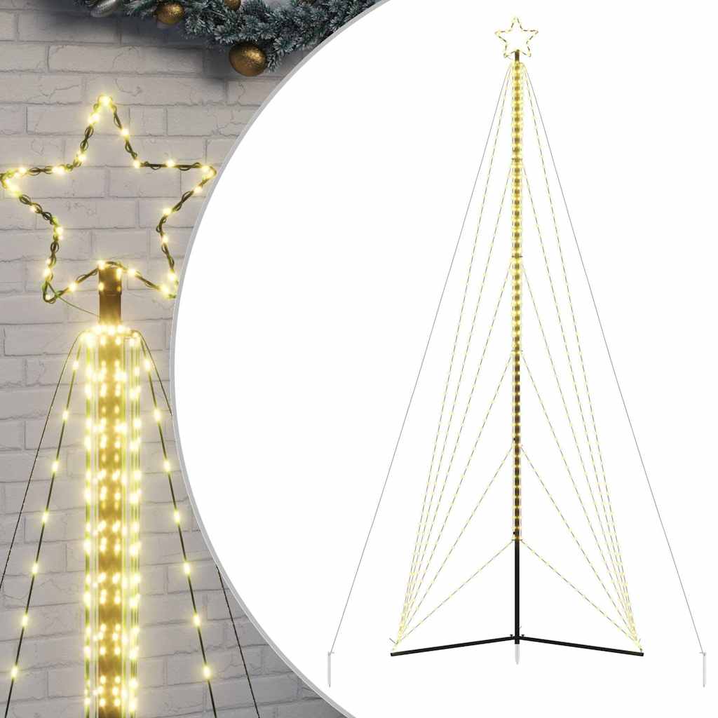 LED božićno drvce 861 LED toplo bijelo 478 cm