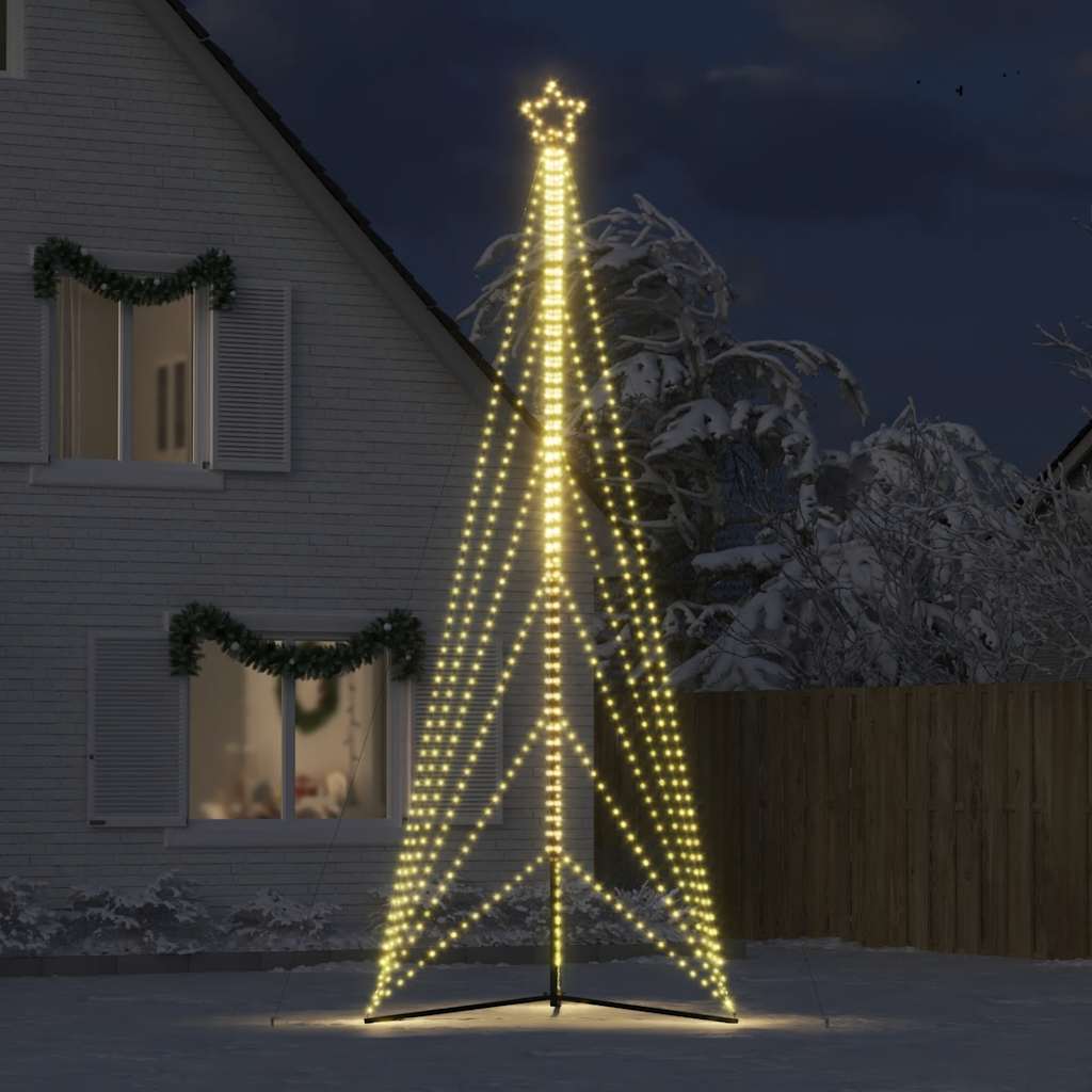 LED božićno drvce 861 LED toplo bijelo 478 cm