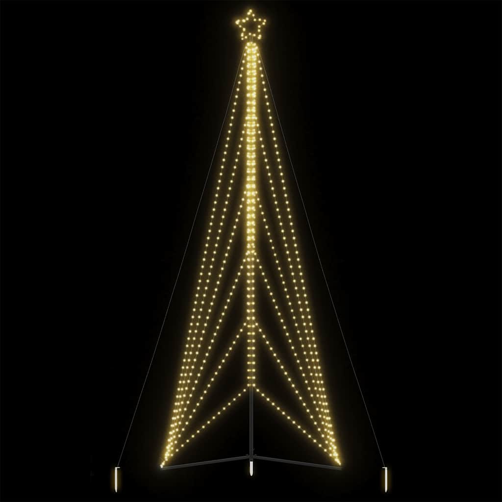 LED božićno drvce 861 LED toplo bijelo 478 cm