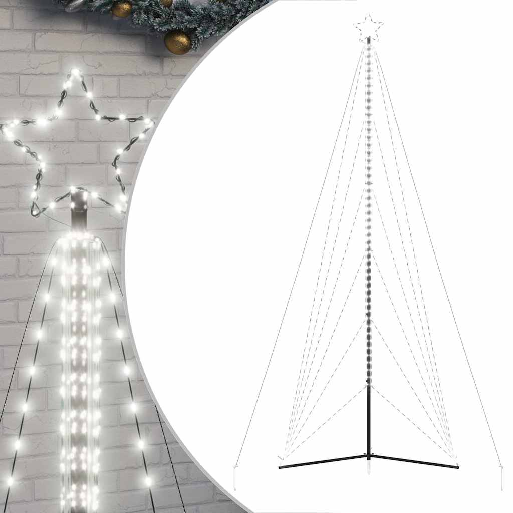 LED božićno drvce 861 LED hladno bijelo 478 cm