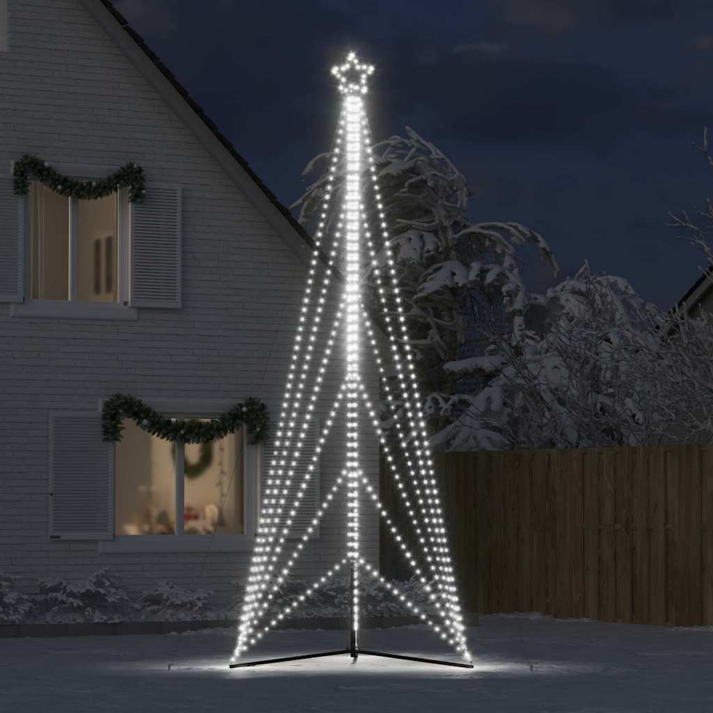 LED božićno drvce 861 LED hladno bijelo 478 cm