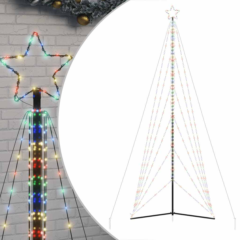 LED božićno drvce 861 LED šareno 478 cm