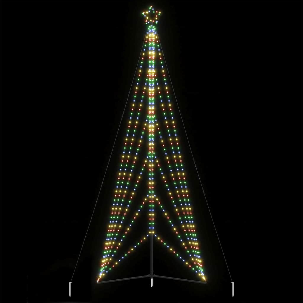 LED božićno drvce 861 LED šareno 478 cm