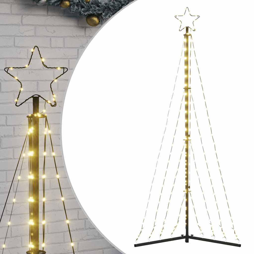LED božićno drvce 339 LED toplo bijelo 187 cm