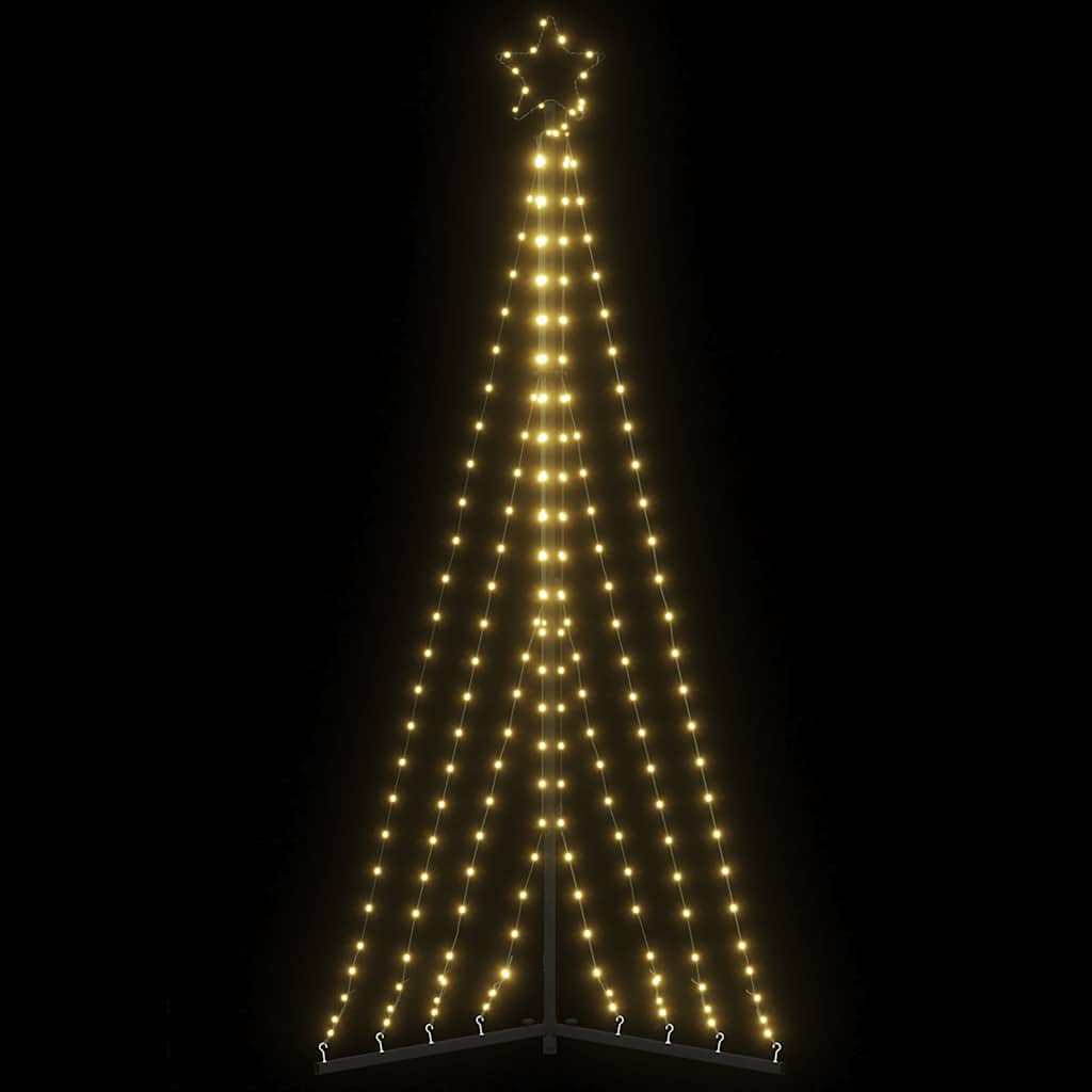 LED božićno drvce 339 LED toplo bijelo 187 cm