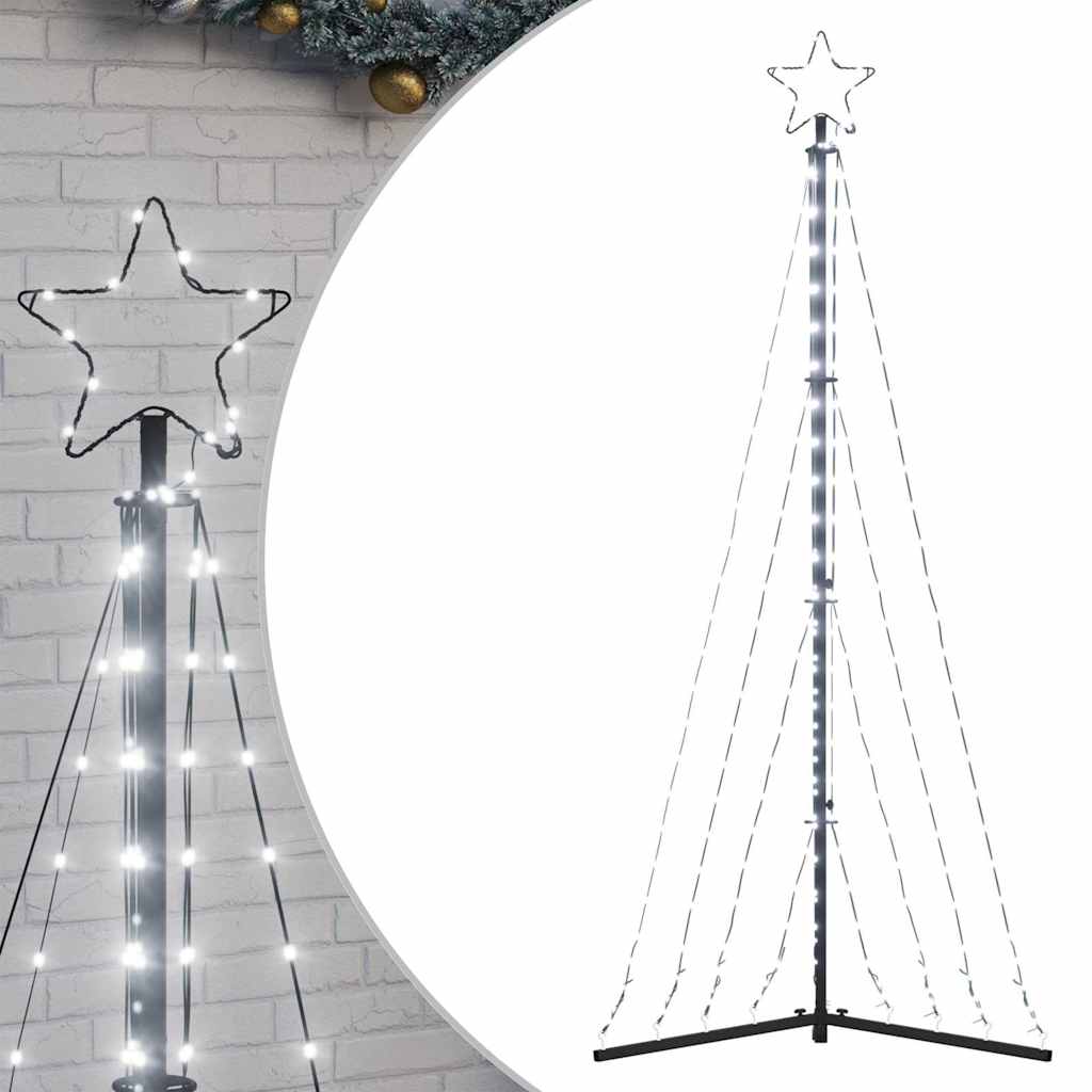 LED božićno drvce 339 LED hladno bijelo 187 cm