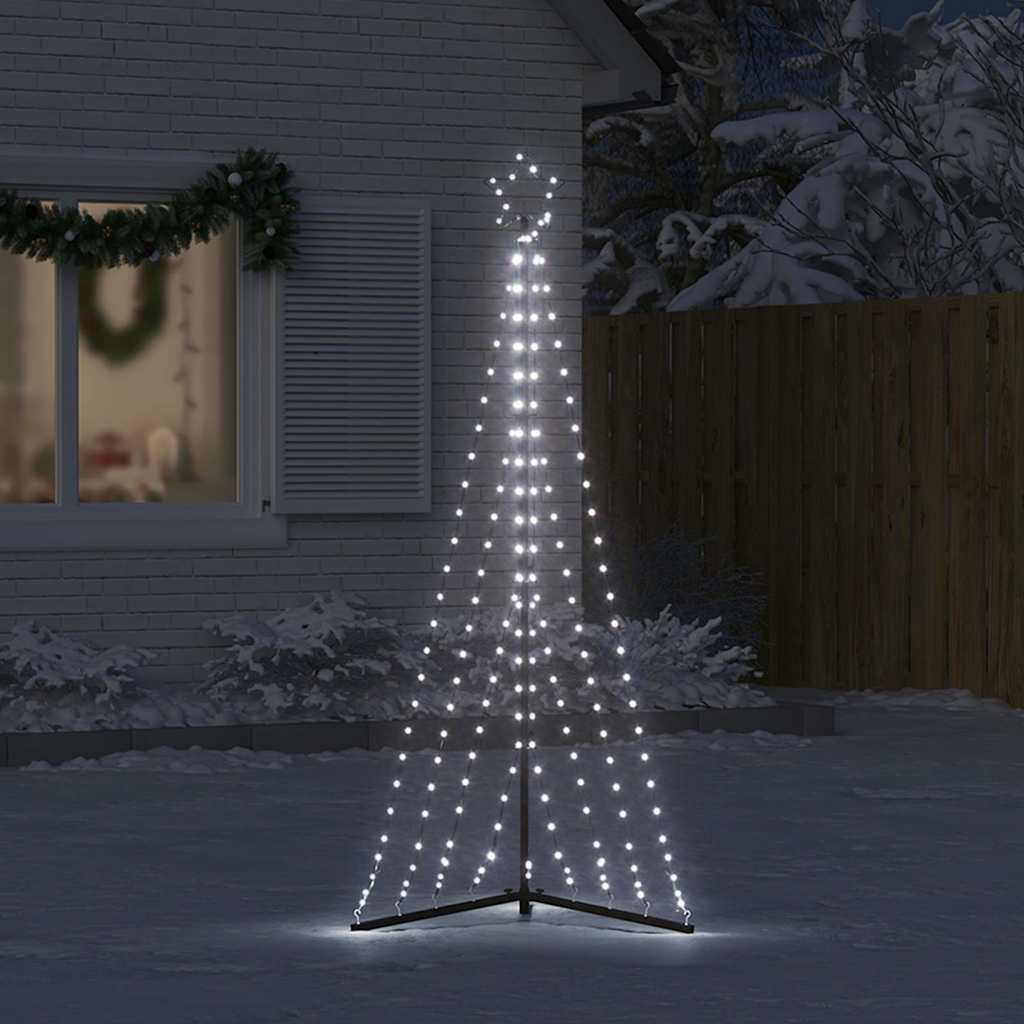 LED božićno drvce 339 LED hladno bijelo 187 cm