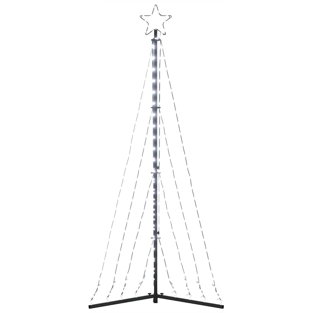 LED božićno drvce 339 LED hladno bijelo 187 cm
