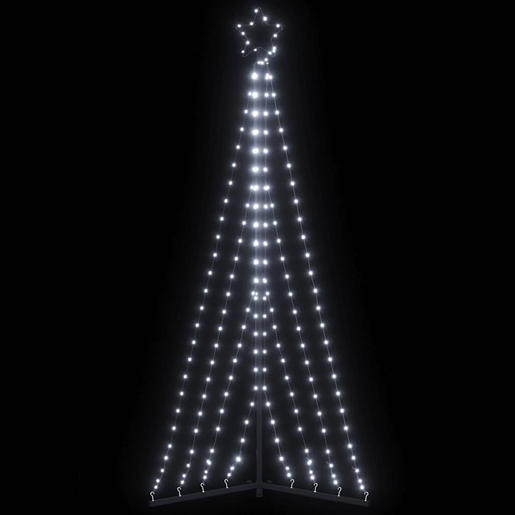 LED božićno drvce 339 LED hladno bijelo 187 cm
