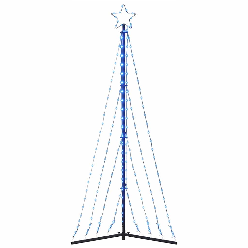 LED božićno drvce 339 LED dioda plavo 187 cm