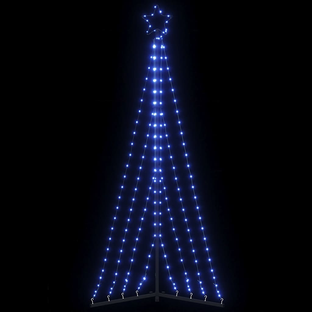 LED božićno drvce 339 LED dioda plavo 187 cm