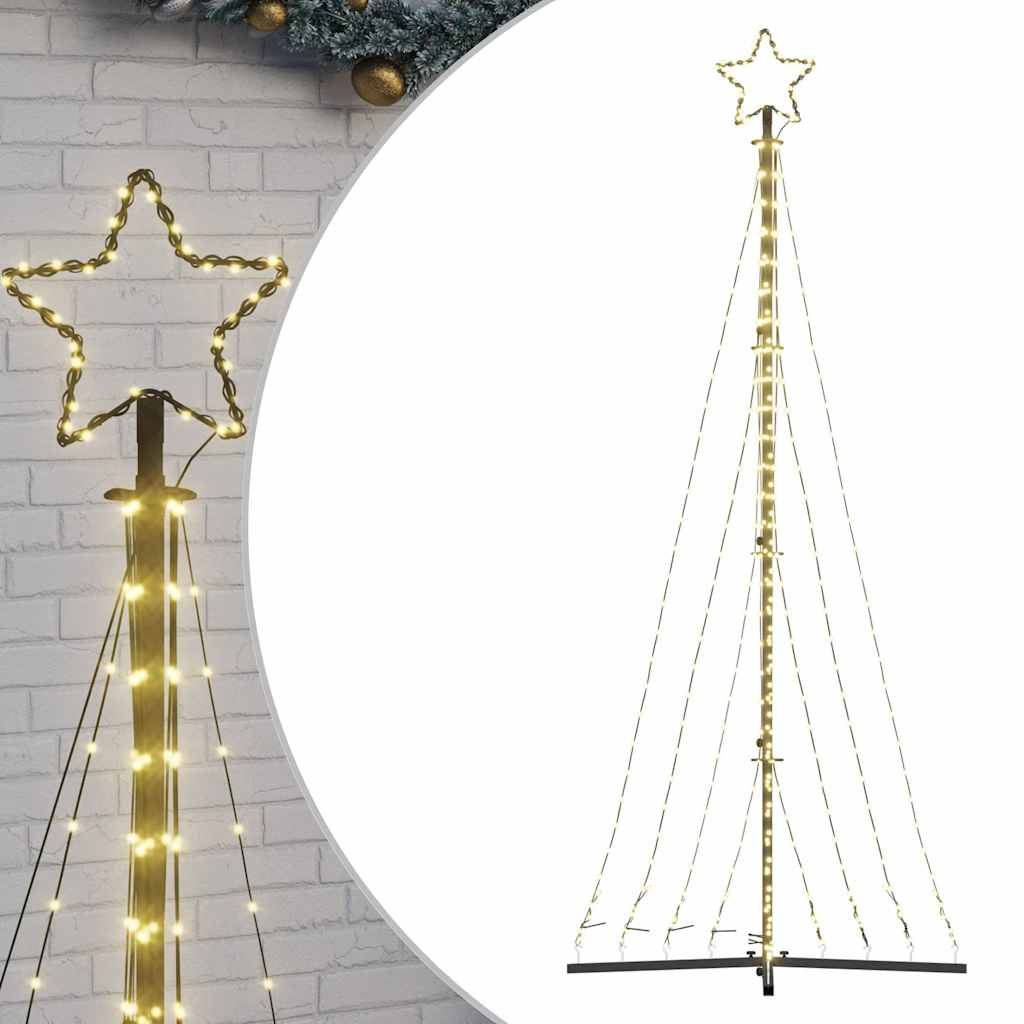 LED božićno drvce 447 LED toplo bijelo 250 cm