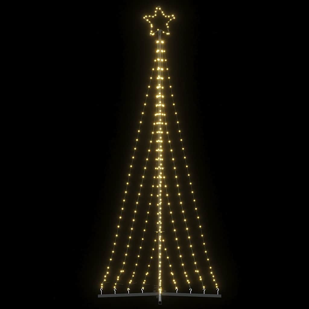 LED božićno drvce 447 LED toplo bijelo 250 cm