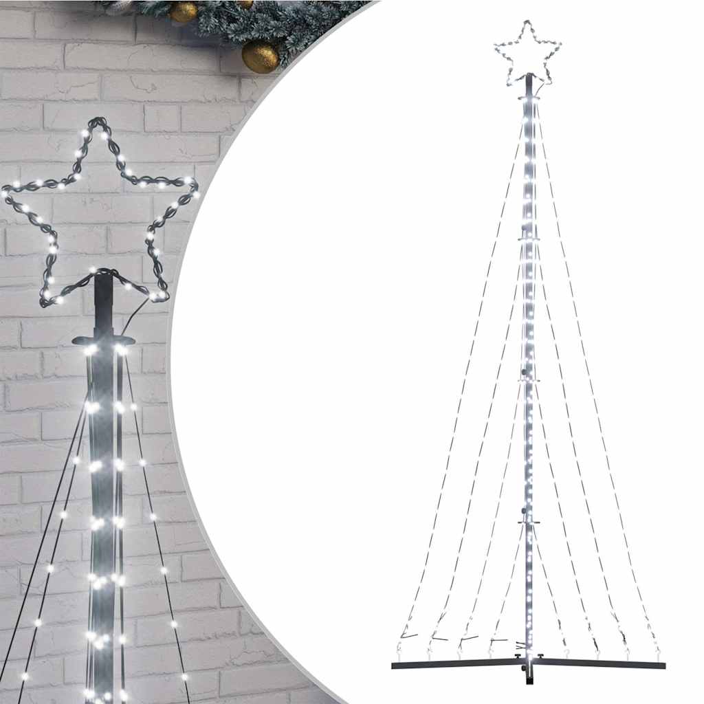 LED božićno drvce 447 LED hladno bijelo 250 cm