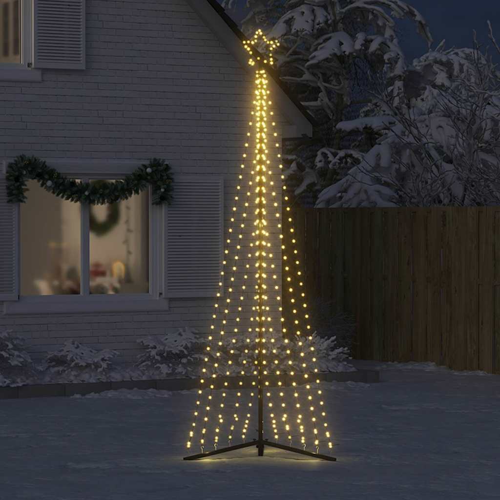 LED božićno drvce 495 LED toplo bijelo 300,5 cm