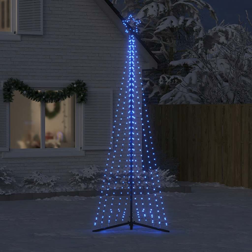 LED božićno drvce 495 LED dioda plavo 300,5 cm
