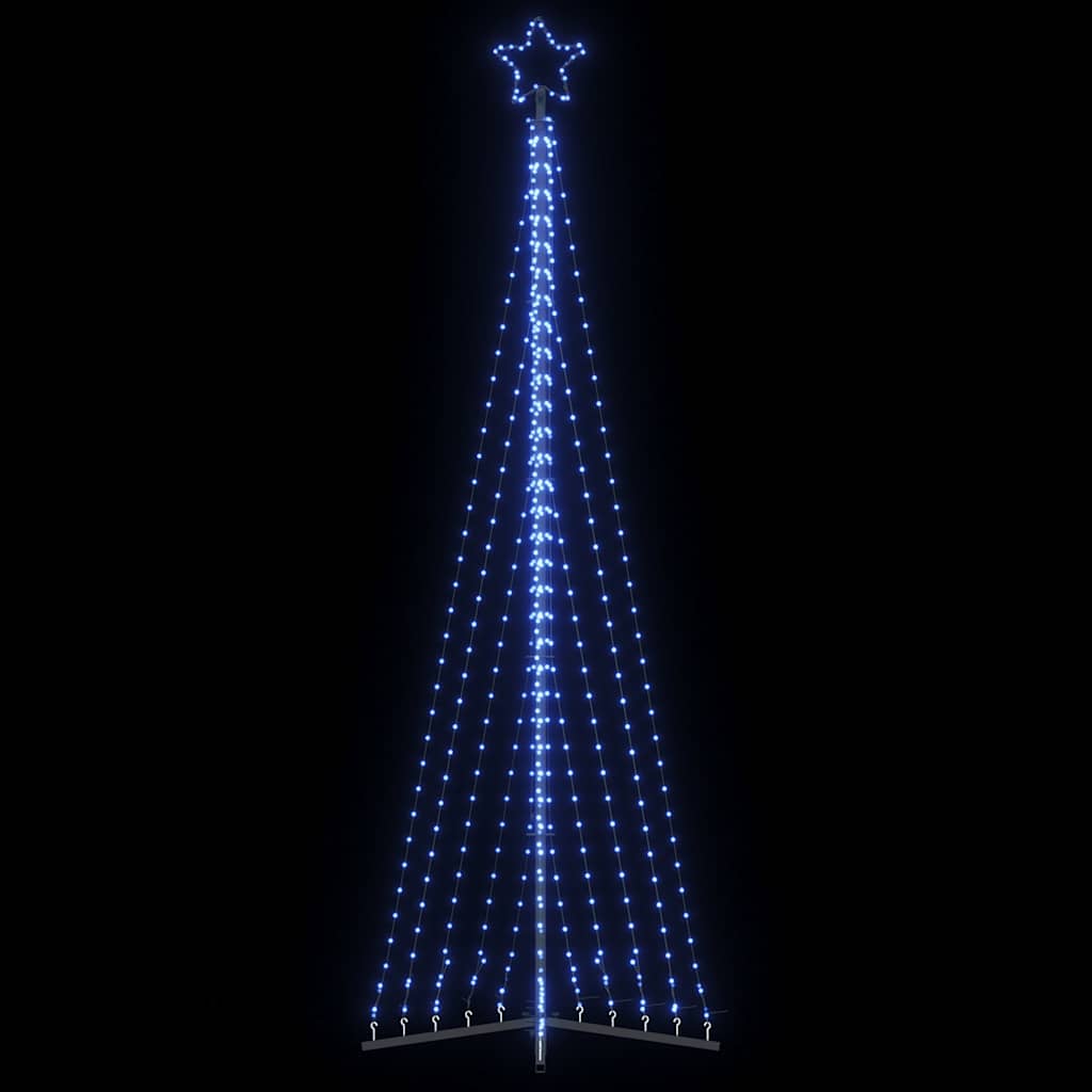 LED božićno drvce 495 LED dioda plavo 300,5 cm