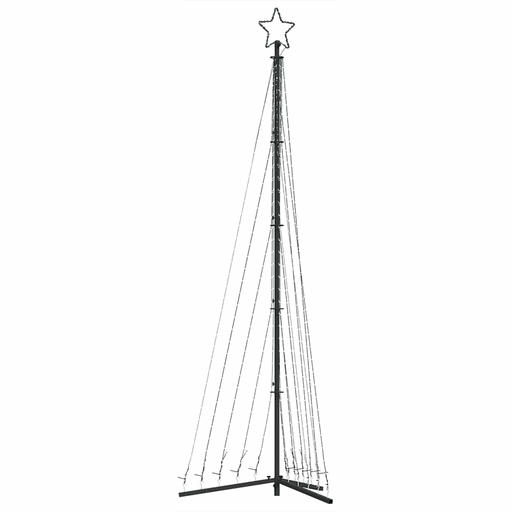 LED božićno drvce 495 LED šarenih 300,5 cm