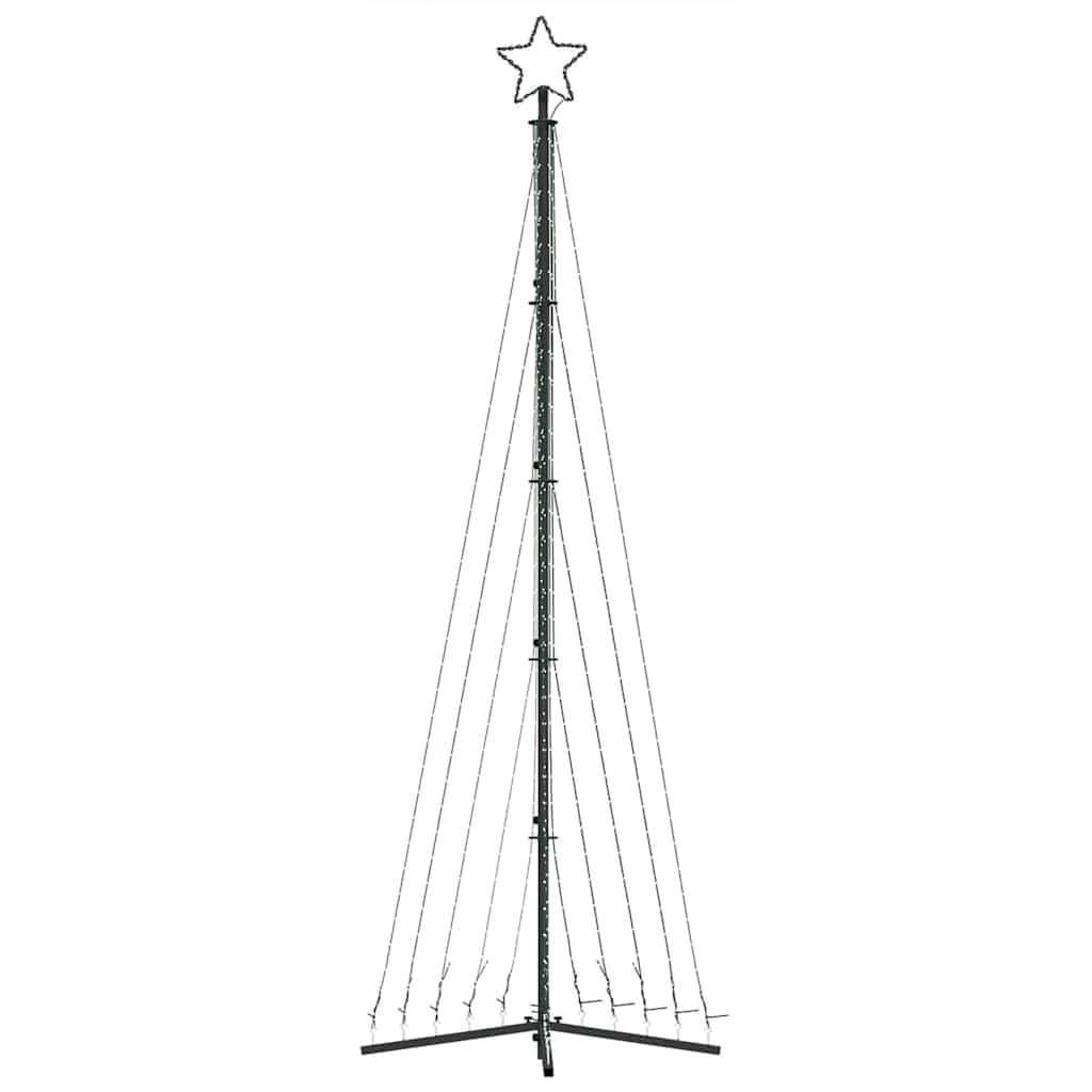 LED božićno drvce 495 LED šarenih 300,5 cm