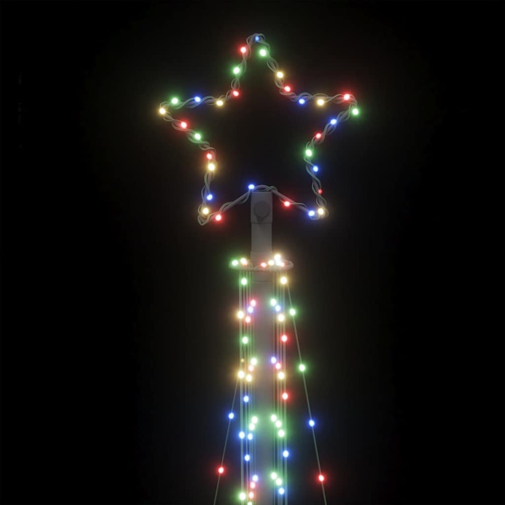 LED božićno drvce 495 LED šarenih 300,5 cm