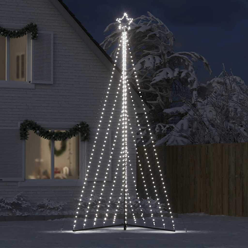 LED božićno drvce 570 LED hladno bijelo 399 cm