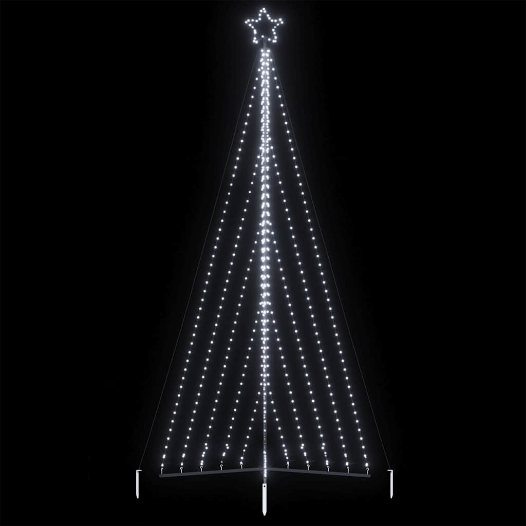 LED božićno drvce 570 LED hladno bijelo 399 cm