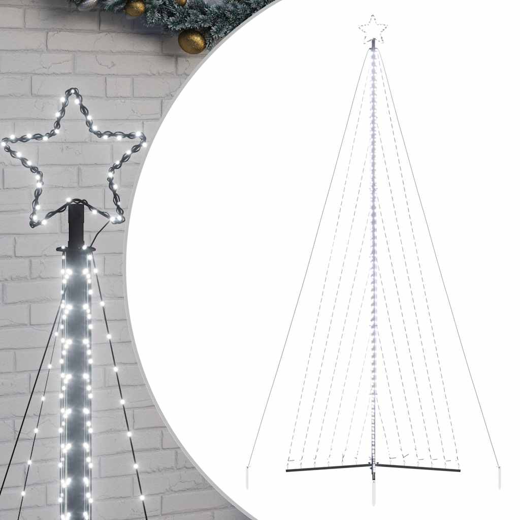 LED božićno drvce 789 LED hladno bijelo 476 cm
