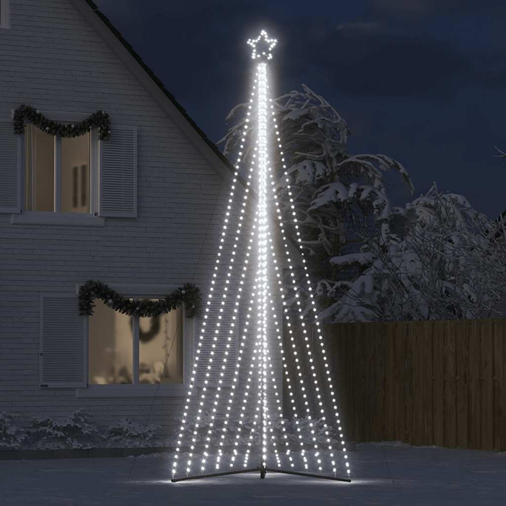 LED božićno drvce 789 LED hladno bijelo 476 cm