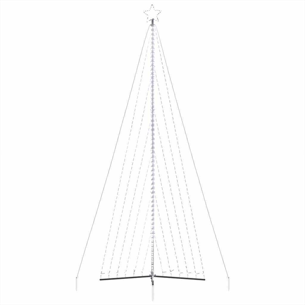 LED božićno drvce 789 LED hladno bijelo 476 cm