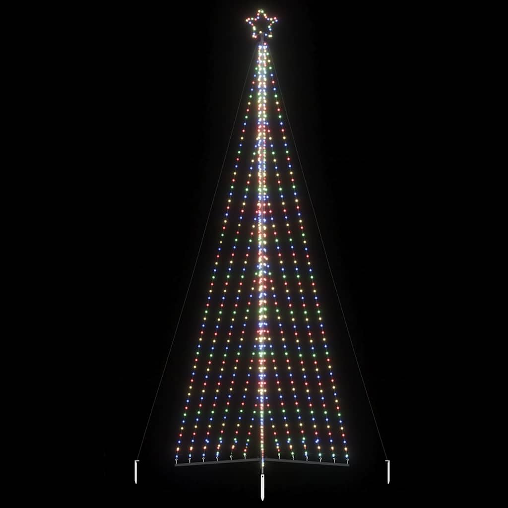 LED božićno drvce 789 LED šarenih 476 cm