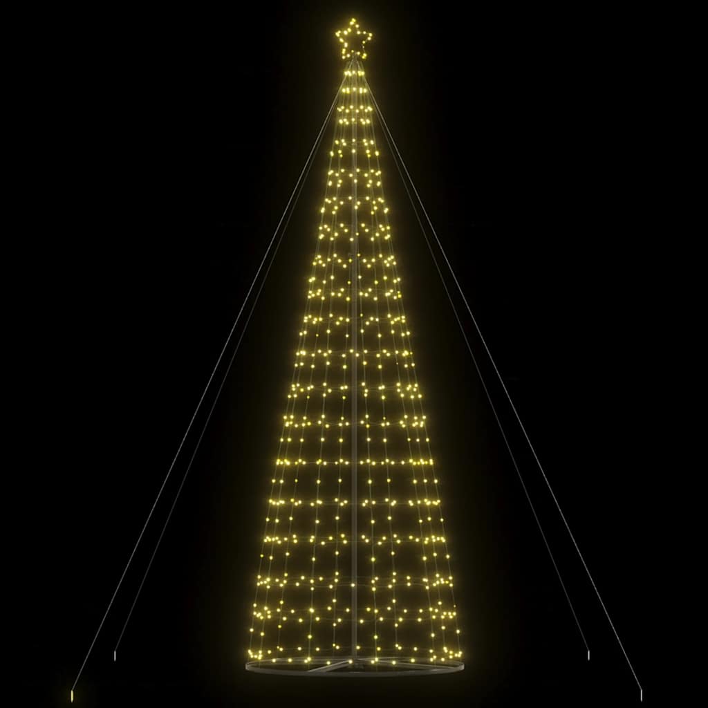 LED božićno drvce 1534 LED toplo bijelo 500 cm