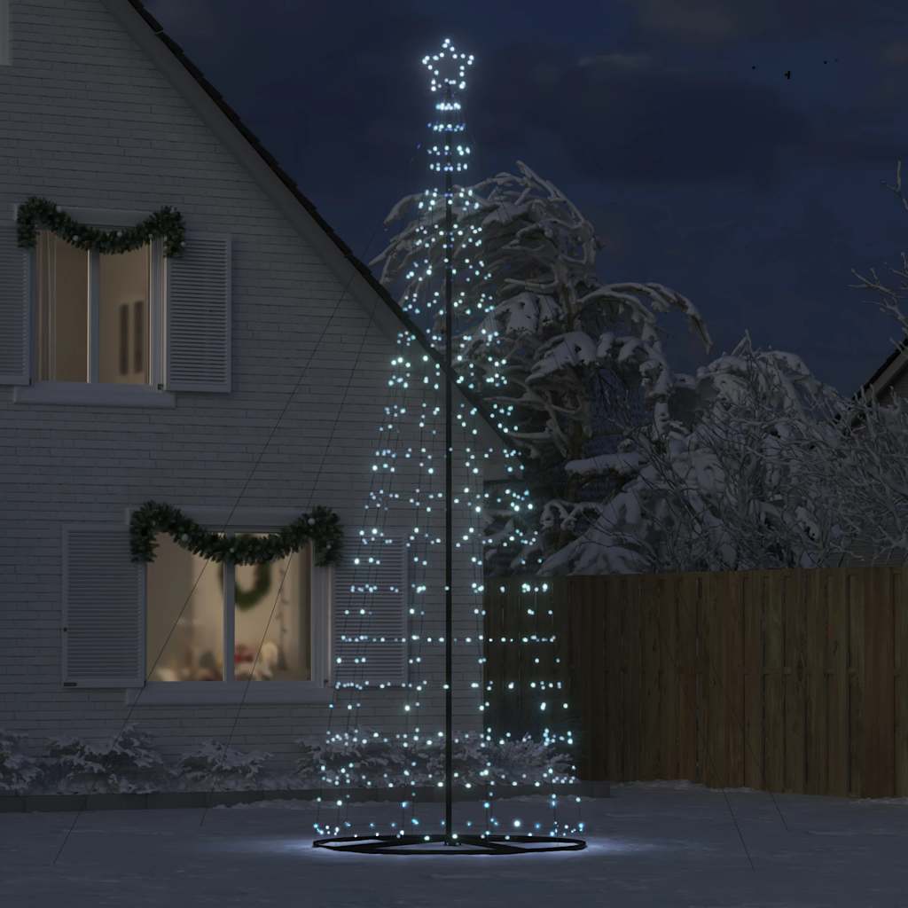 LED božićno drvce 1534 LED hladno bijele 500 cm