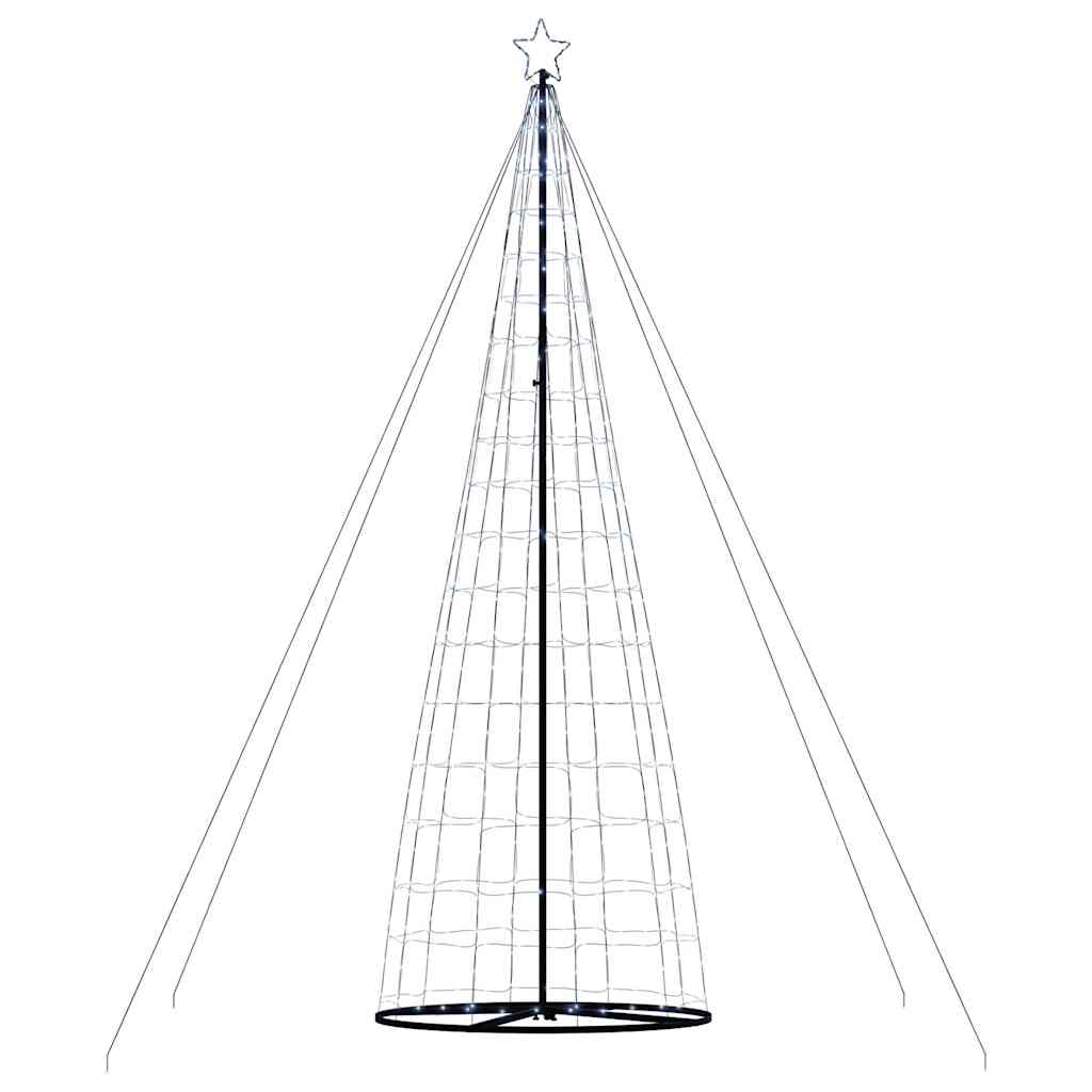 LED božićno drvce 1534 LED hladno bijele 500 cm