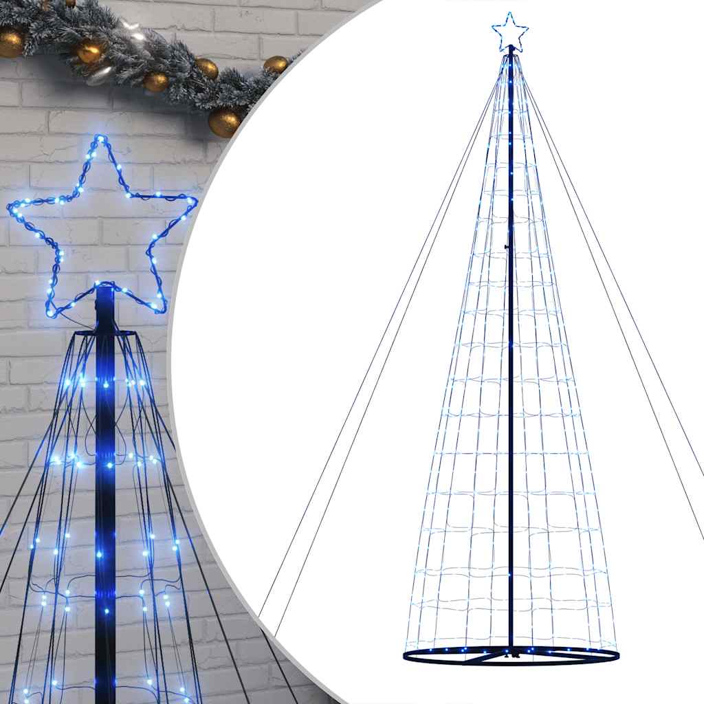 LED božićno drvce 1534 LED diode plave 500 cm