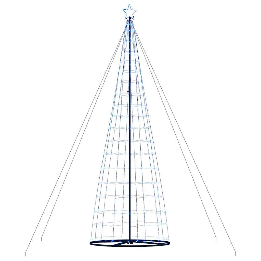 LED božićno drvce 1534 LED diode plave 500 cm