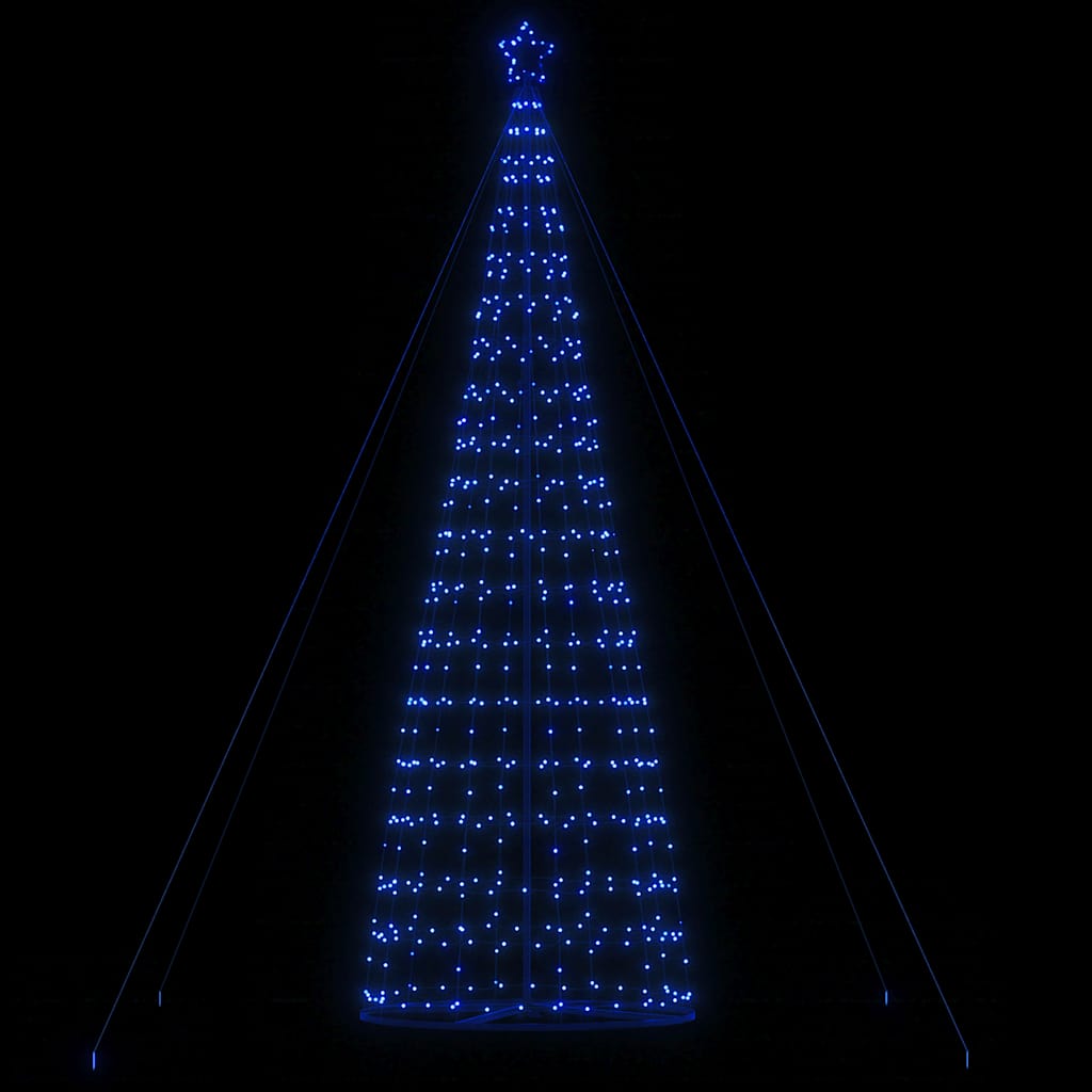 LED božićno drvce 1534 LED diode plave 500 cm