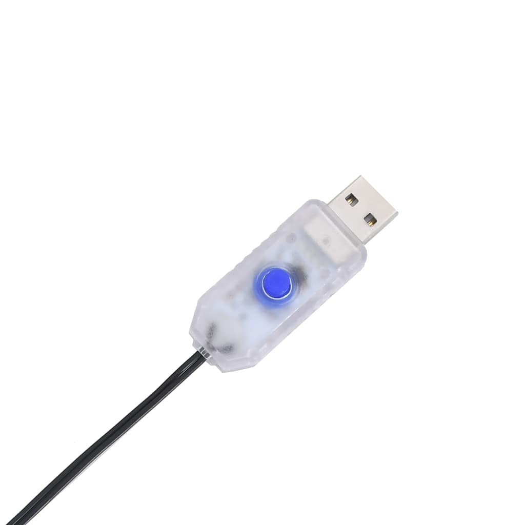 Božićna svjetla silueta božićnog drvca 80 LED toplo bijela