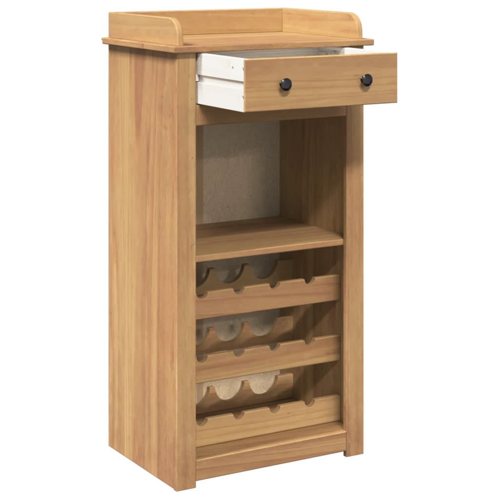 Ormarić za vino PANAMA 57 x 40 x 111,5 cm od masivne borovine